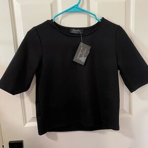 Black Short Sleeve Women's Tee